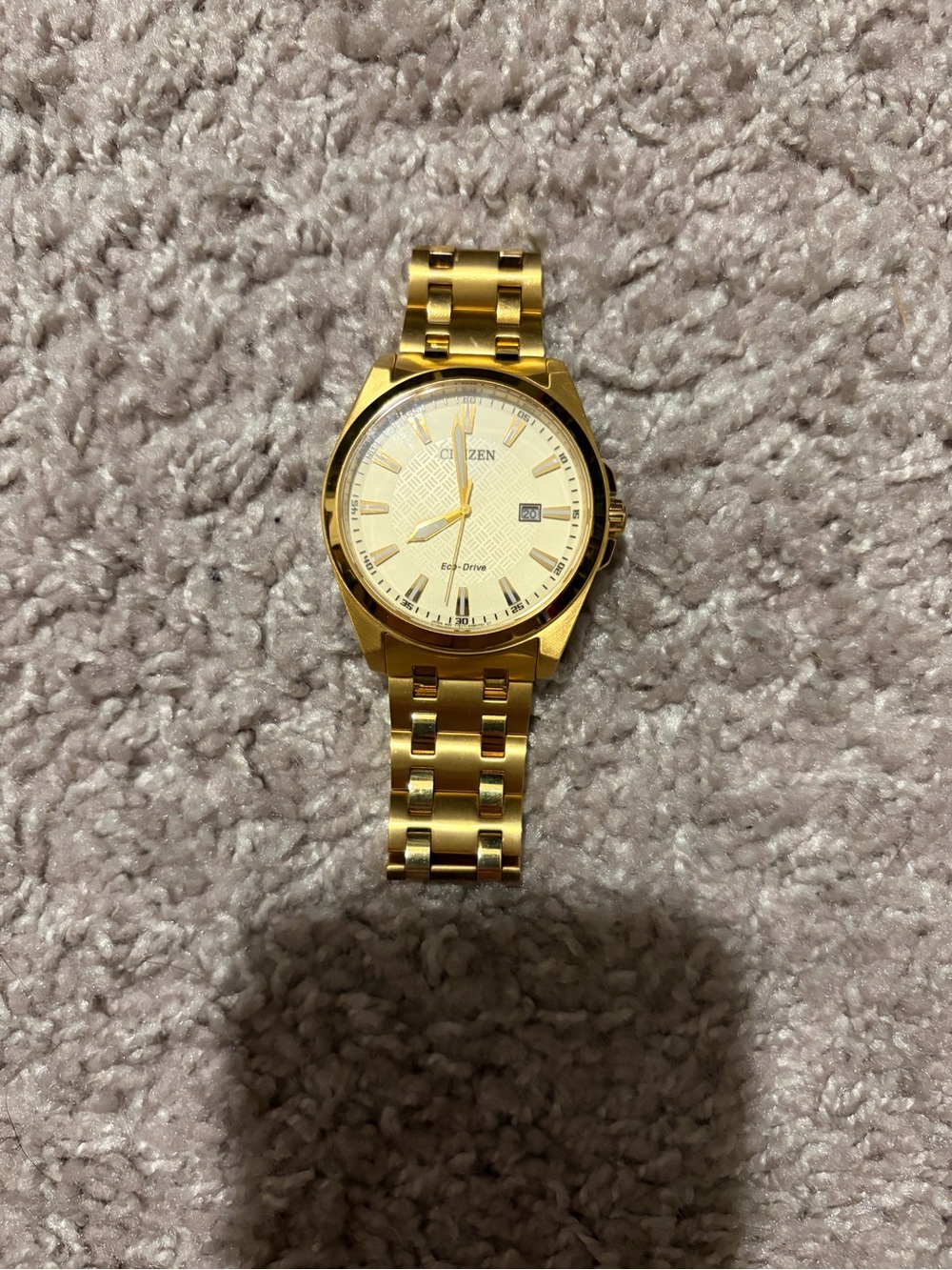 Citizen Gold Men's Eco-Drive Bracelet Watch